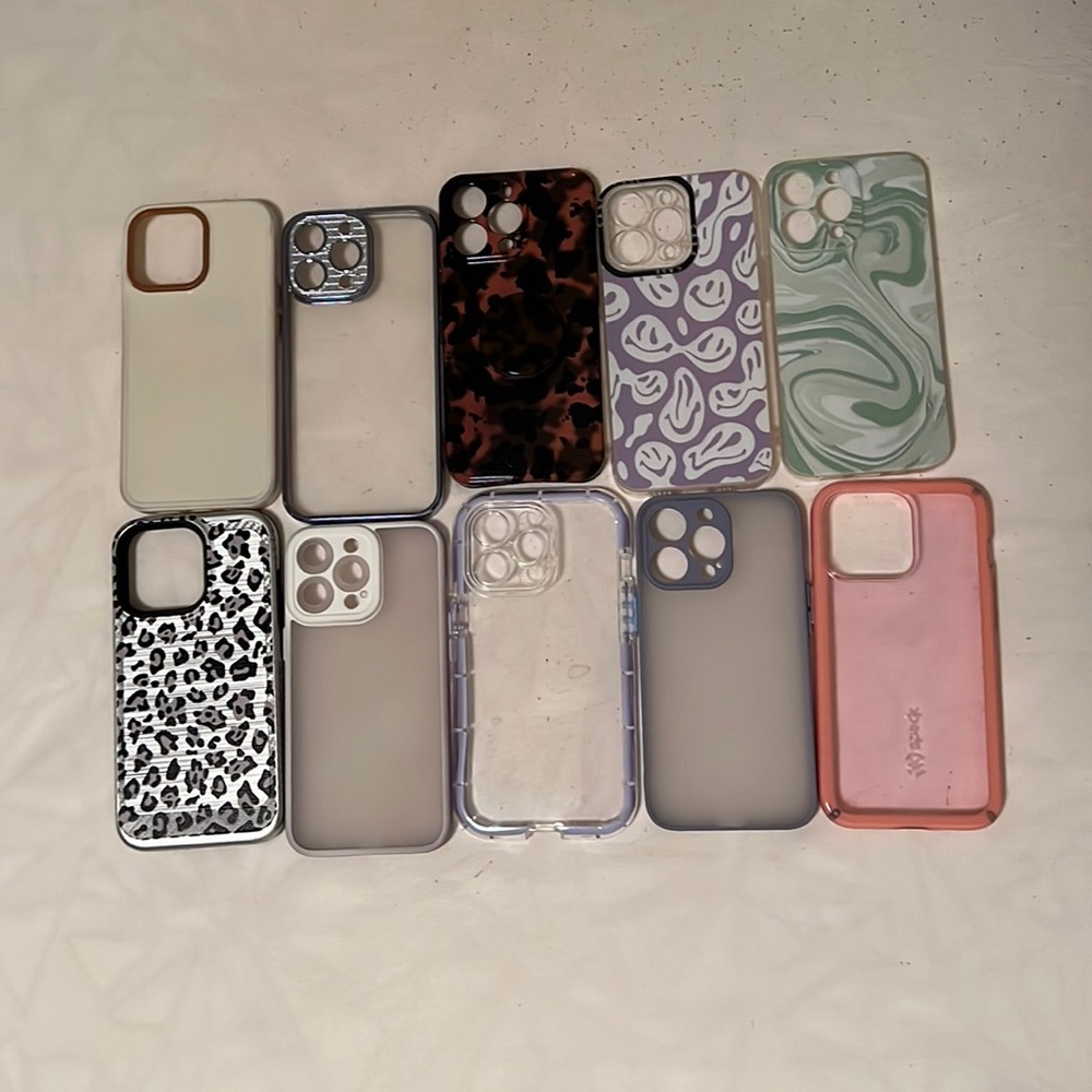 iPhone 13 Pro 10 cases LOT